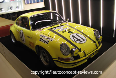 1972 Porsche 911 2.5 ST Le Mans 24 H -Nurburgring - Exhibit Porsche 70th Anniversary